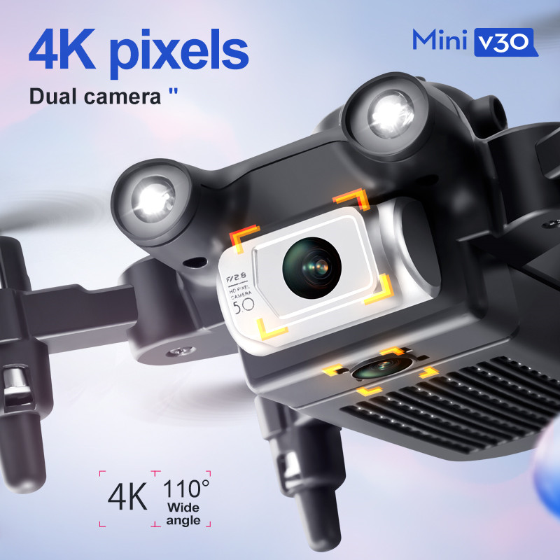 Mini V30 WiFi FPV Drone 4K HD  - Drone Racing Camera บทวิจารณ์และราคา