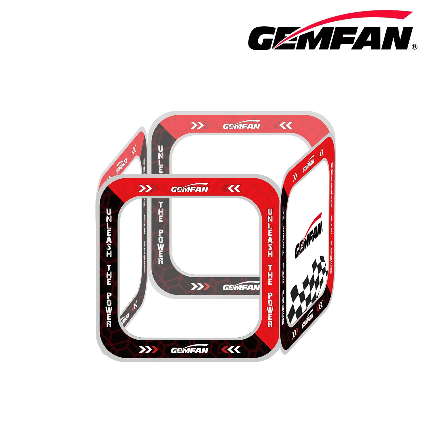 Gemfan ประตูแข่ง4in1แผ่นกั้นแบ - Drone Racing Flag บทวิจารณ์และราคา